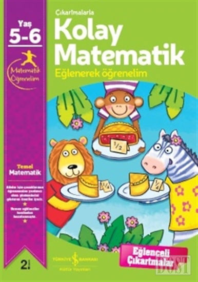 Çıkartmalarla Kolay Matematik 5-6 Yaş